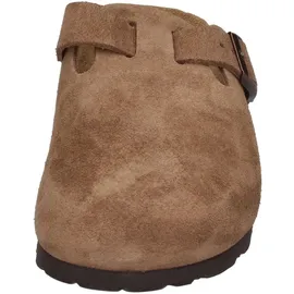 ROHDE Damen Clog Leder Pantolette robust klassisch Schnalle Alba 6071, Größe:39 EU,