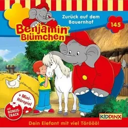 BUSCH 425545 CD Benjamin Blümchen 145 Zurück auf dem Bauernhof