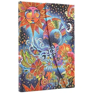 paperblanks ltd. 12-Monatskalender. 2026 Himmlische Magie Mini Horizontal