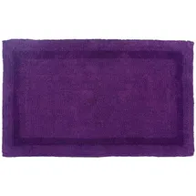 Homescapes Badteppich Lila 120 x 70 cm