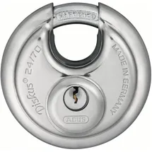 ABUS Vorhangschloss Diskus 24/70 Lock-Tag Edelstahl