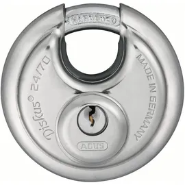 ABUS Vorhangschloss Diskus 24/70 Lock-Tag Edelstahl