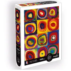 SentoSphere - Calypto - Puzzle - Quadrate und Kreise, 1000 Teile