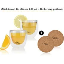 MILU Kaffeegläser 250,0 ml, 2 St.