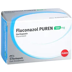 Fluconazol Puren 100 mg Hartkapseln 10 St