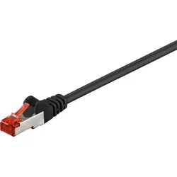goobay Netzwerkkabel 68697 Cat 6 20m schwarz