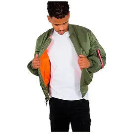 Alpha Industries Jacke MA-1, Größe:XS, Farbe:sage green