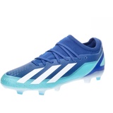 adidas Unisex X Crazyfast.3 Fg Football Shoes (Firm Ground), Bright Royal/FTWR White/Solar Red, 42 2/3 EU - 42 2/3 EU