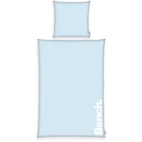 Herding Bench Bettwäsche-Set 'Hellblau' % 80-x-80-cm-155-x-220-cm