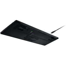 Razer Deathstalker V2 Pro (Purple Switch)- Kabellose Optische Low-Profile-Gaming-Tastatur (Klickende Optische Switches, HyperSpeed Wireless, Bluetooth 5.0) QWERTY US-Layout | Weiß