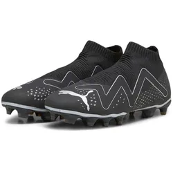 PUMA Future Match+ Laceless FG/AG Fußballschuhe Herren 02 - PUMA black/PUMA silver 42.5