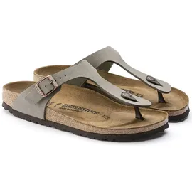 Birkenstock Gizeh Birko-Flor Nubuk stone 46