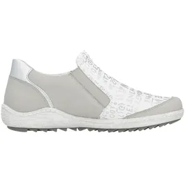 REMONTE Damen R1428 Sneaker, Vapor/Weiss/Silver / 80, 41 EU
