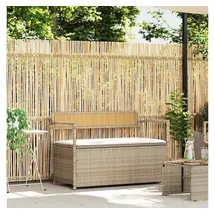 vidaXL Gartenbank 55 x 74 x 55 cm Beige