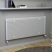 Ximax Röhrenheizkörper, Raumheizkörper Gamba Slim Horizontal in Weiss - 688 Watt