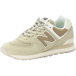 Sneaker NEW BALANCE "WL574", Gr. 39, beige (olivine (341)), Textil, Synthetik, sportlich, Schuhe