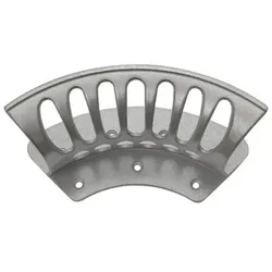 Schlauchhalter, Aluminium unlackiert, groß