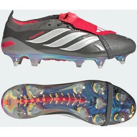 adidas Predator Elite SG Herren Iron Met/Cloud White/Lucid Red 42