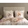 Muller Textil Gloria Blumen Beige 200 x 200 cm + 2 x 80 x 80 cm