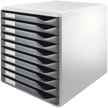 Leitz Schubladenbox DIN A4 10-tlg. grau