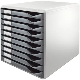 Leitz Schubladenbox DIN A4 10-tlg. grau