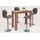 Möbel Boss Barhocker Sonja 0 x 0 cm Braun