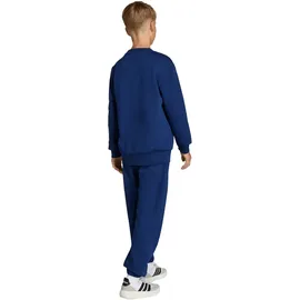 adidas Trainingsanzug Kinder Dkblue/White 152