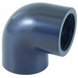 CEPEX Pvc Winkel 90 Grad, Muffe Ig 40 mm 1 1/4 Zoll Pn10