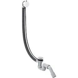 hansgrohe Flexaplus S Komplettset 58318670 Ab-/Überlaufgarnitur, mattschwarz
