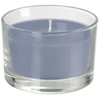 Duni Kerzenglas Ibiza 60 x 85 mm blau