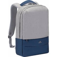 RivaCase® Rivacase 7562 grey/dark blue anti-theft Laptop backpack 15.6