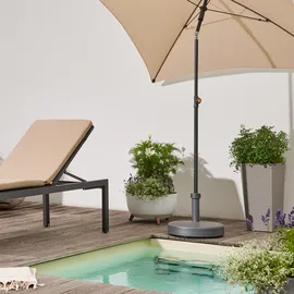Siena Garden Schirmständer Kunststoff 25 kg Anthrazit