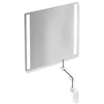 Hewi Kippspiegel Serie 801 60 x 54 cm Signalweiß