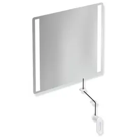 Hewi Kippspiegel Serie 801 60 x 54 cm Signalweiß