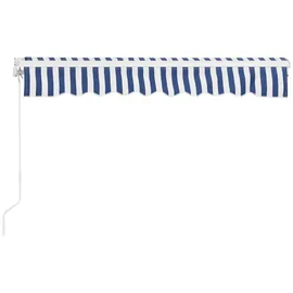 [en.casa] Gelenkarmmarkise Bitonto 250 x 200 cm blau