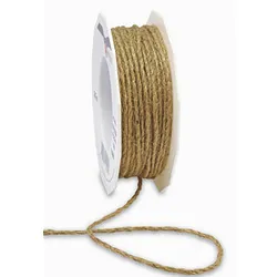 PRÄSENT Kordel Jute matt natur 2,0 mm x 25,0 m