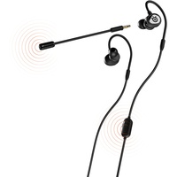 SteelSeries Tusq - In-Ear-Gaming-Headset für mobiles Gaming – Integriertes und abnehmbares, optionales Bügelmikrofon – Ergonomisches Bügel-Design