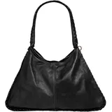 Samantha look Shopper echt Leder, Made in schwarz | Schwarz