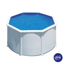 Gre Rundpool Atlantis Set 4-tlg. 260 x 122 cm inkl. Sandfilteranlage