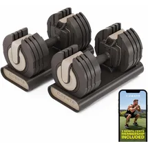 centr Smart Stack 50 verstellbare Hanteln 2 x 22.5 kg braun|dunkelgrau 45kg