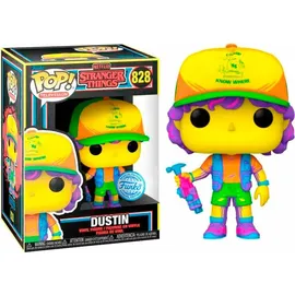 Funko Pop! Stranger Things - Dustin in Beef Black Light Figur