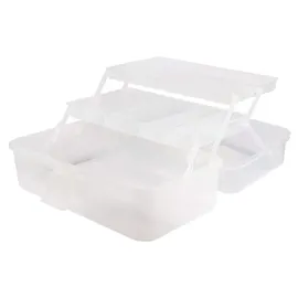 Rayher Aufbewahrungsbox 31 x 17 x 15 cm 3-tlg. transparent