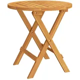 vidaXL Bistrotisch 46 x 46 x 47 cm braun klappbar
