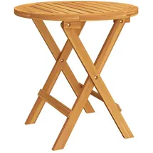 vidaXL Bistrotisch 46 x 46 x 47 cm braun klappbar