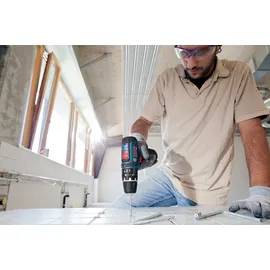 Bosch GSR 12V-15 Professional inkl. 2 x 2,0 Ah Akku + Ladegerät + Softbag + 39-tlg. Zubehör 0615990L6Z