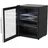 cozze C-60L Kühlschrank (60 l, 635 mm hoch, Schwarz)