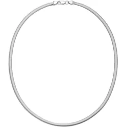 Silberkette LADY, silber (silber 925), Halsketten, Damen, 19, Silber 925 (Sterlingsilber), L: 19cm, Collier