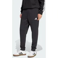 adidas Essentials Feel Cozy French Terry Joggers Black / White S