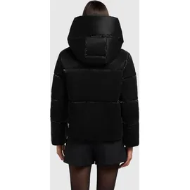 khujo Steppjacke "Audrey Shiny", Damen, Gr. XXL (44), schwarz, Obermaterial: 100% Polyester. Innenfutter: 100% Nylon.