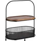 APS Etagere ALL-ROUNDER schwarz 37,5 cm